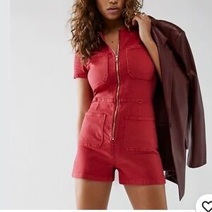 Free People CRVY Lennox Shortsuit